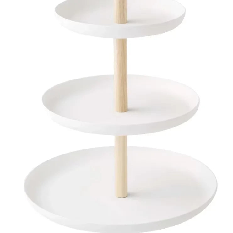 Old Country Roses Vintage 3-Tier Metal Cake Stand Customizable Size Color Rust Proof Luxury Wedding Hotel Dessert Display Stand