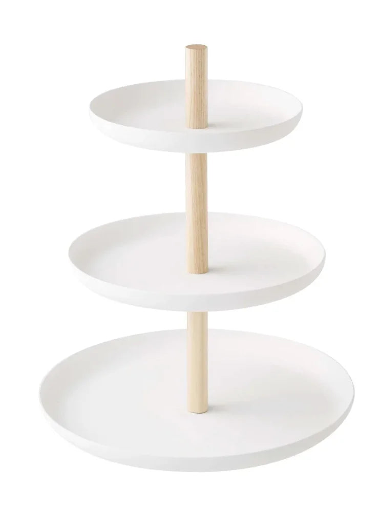 Old Country Roses Vintage 3-Tier Metal Cake Stand Customizable Size Color Rust Proof Luxury Wedding Hotel Dessert Display Stand