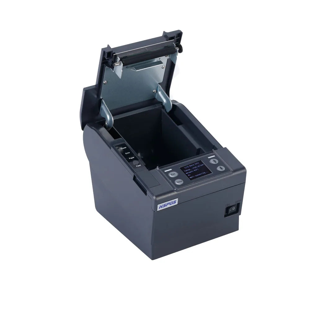 HSPOS 80MM Thermal Receipt POS Printer USB LAN WIFI Blue Tooth Wireless MQTT Cloud Printer for Restaurant