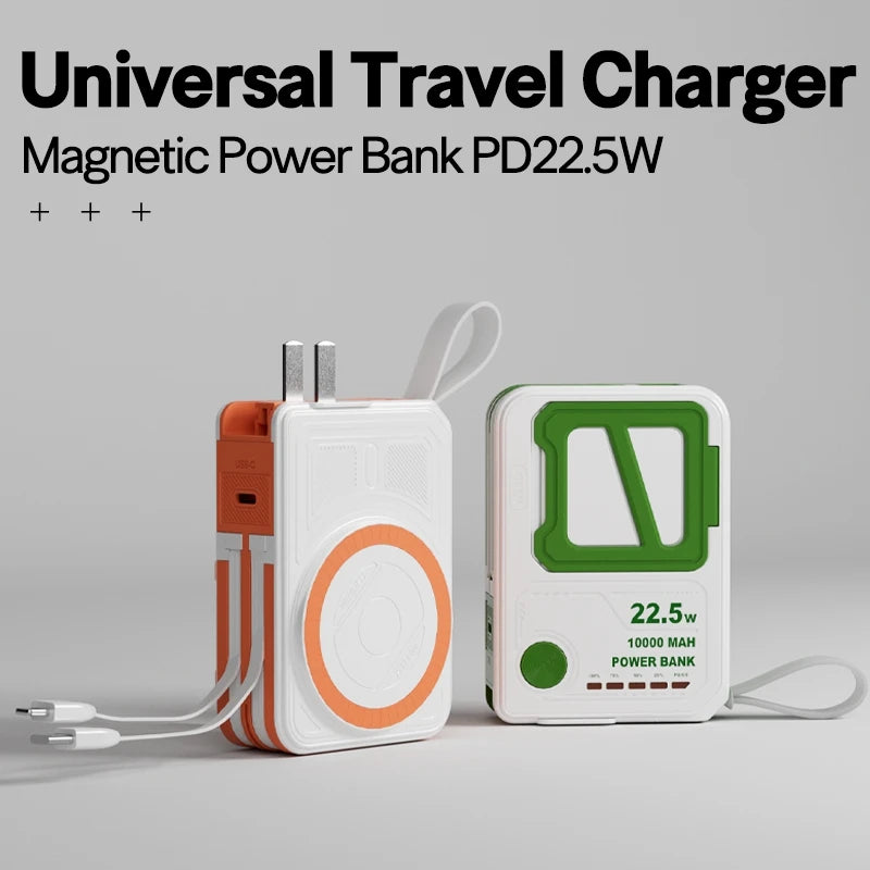 Hot Selling Travel Passport Holder Power Bank Portable Travel Power Bank All in 1 for Laptops Power Bank and Travel Charge