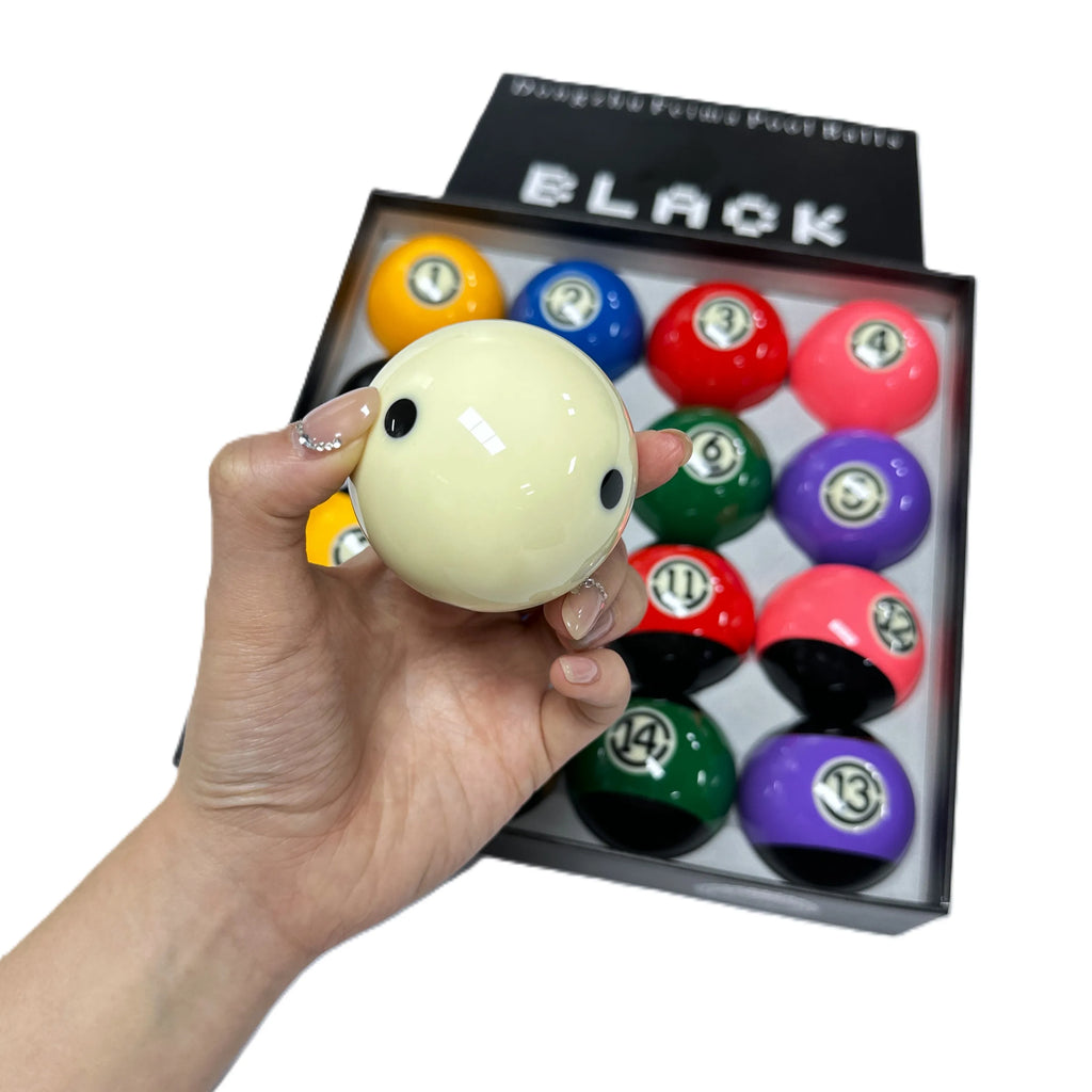 16PCS/Set 57.2 mm Diameter Premium Quality Resin Pool Billiard Cue Ball for Nine-ball Use for Sale
