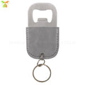 Mini Portable Ready Stock PU Leather Wine  Bottle Opener Beer Opener Cover  with Keychain  for Wine Drinker