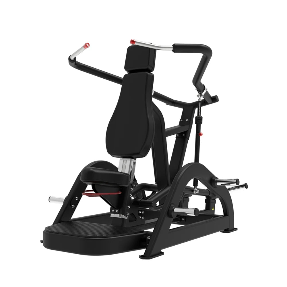 Commercial Bodybuilding Workout Gym Equipment Plate Loaded Strength Training Shoulder Press Machine Safety Durable Adjustable