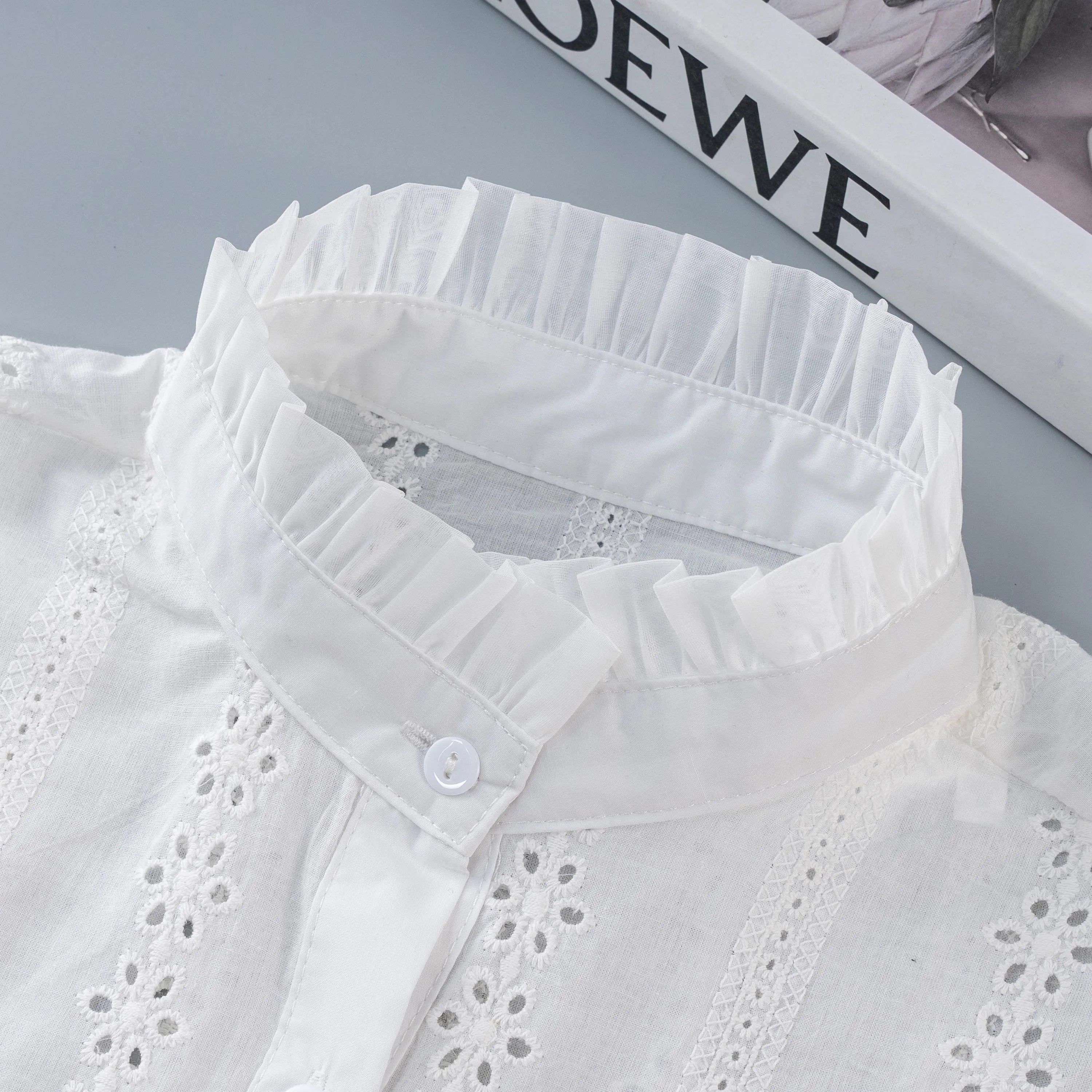Clerical Shirts for Pastors and Collars De Perlas Moda Hombre Naturales Piedra Fake Collar t Shirt for Men Pastoral Clerical