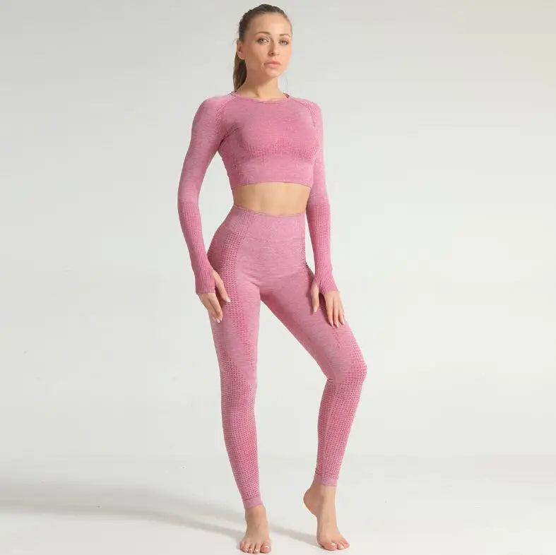 PASUXI Omens Athletic Apparel Factory Direct Supply High Waist Tight Yoga Pants With Pocket 5 Piece Set