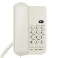Corded Telephone, Basic Landline Phone for Seniors, Analog Home Phone with Mute, Hold, Redial, Wired Small Desk/Wall Telephone