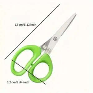 2pcs 5-Layer Multi-Angle Stainless Steel Ultra Sharp Multi-functional Kitchen Scissors & Vegetable Cutter Made in China