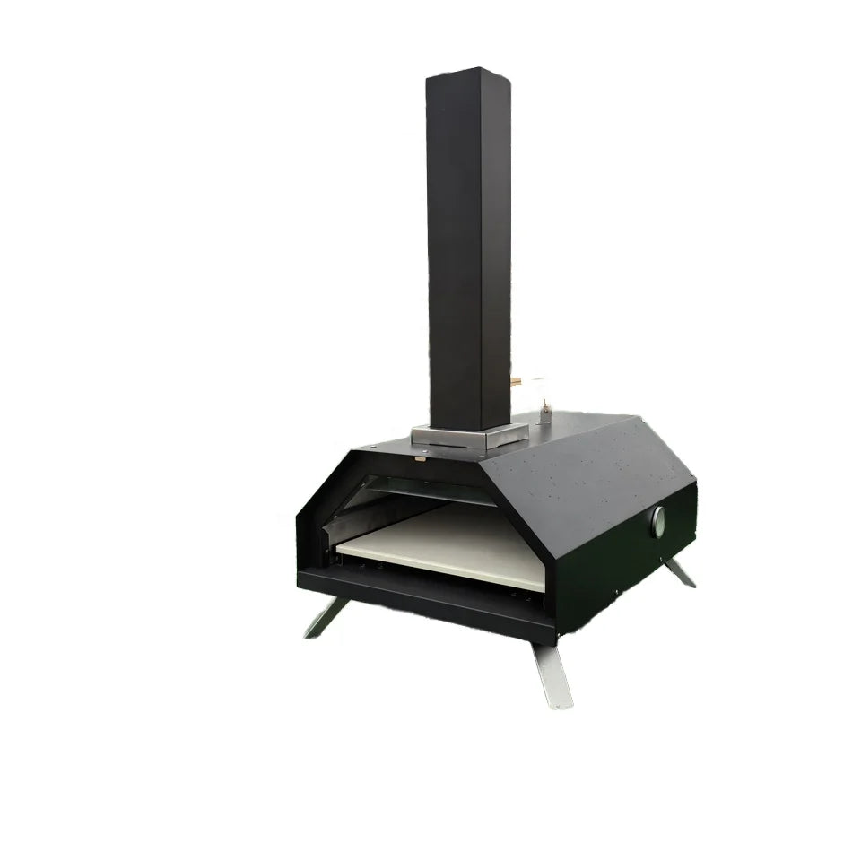 High Quality Modern Design Wood Pellet Pizza Oven Steel Construction Powder Coated Iron Outdoor Charcoal Grill Promotional Offer