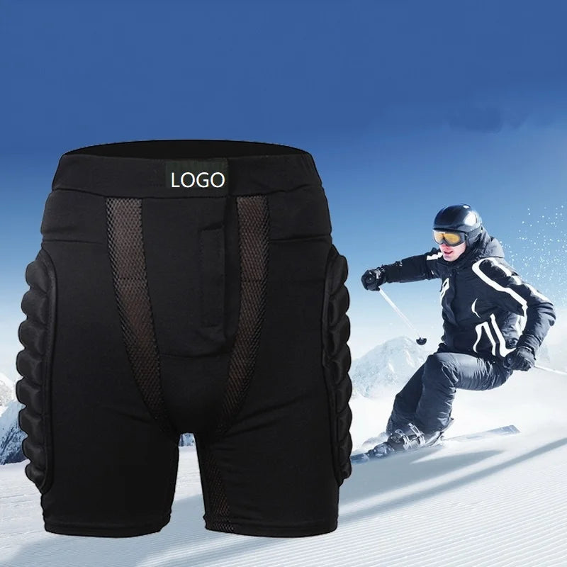 3D Padded Hip Protective Shorts EVA Pads Butt Ski Shorts  for Skiing Skating Snowboarding Skateboarding