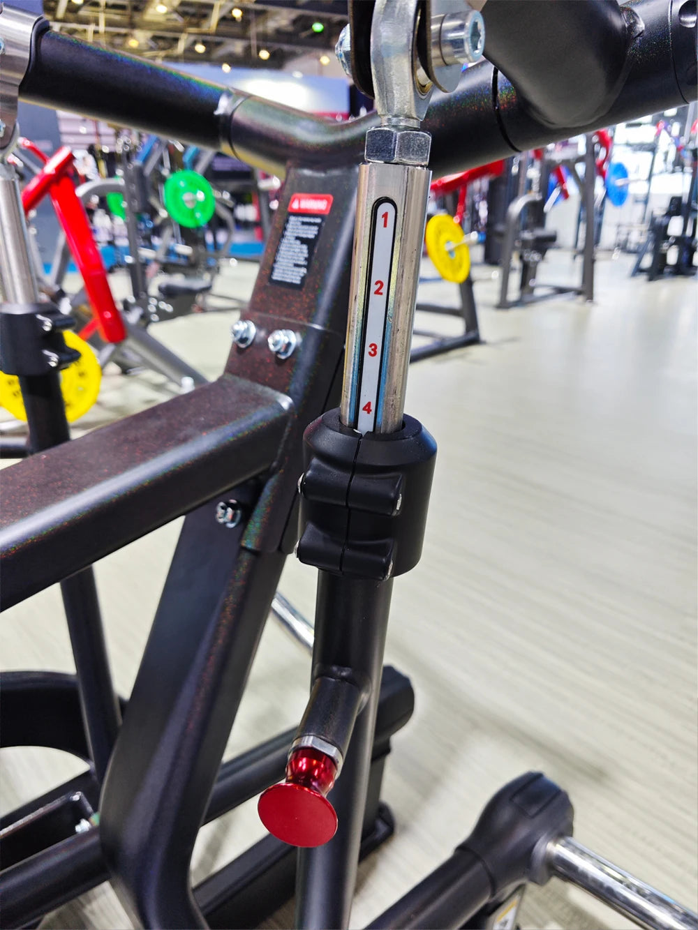 Commercial Bodybuilding Workout Gym Equipment Plate Loaded Strength Training Shoulder Press Machine Safety Durable Adjustable