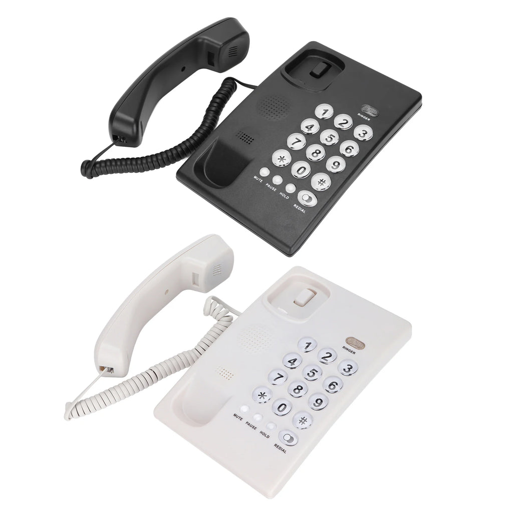 Wired Telephone KXT504 Desktop Wired Telephone with Large Multifunctional Keypad Suitable for Home and Hotel Use