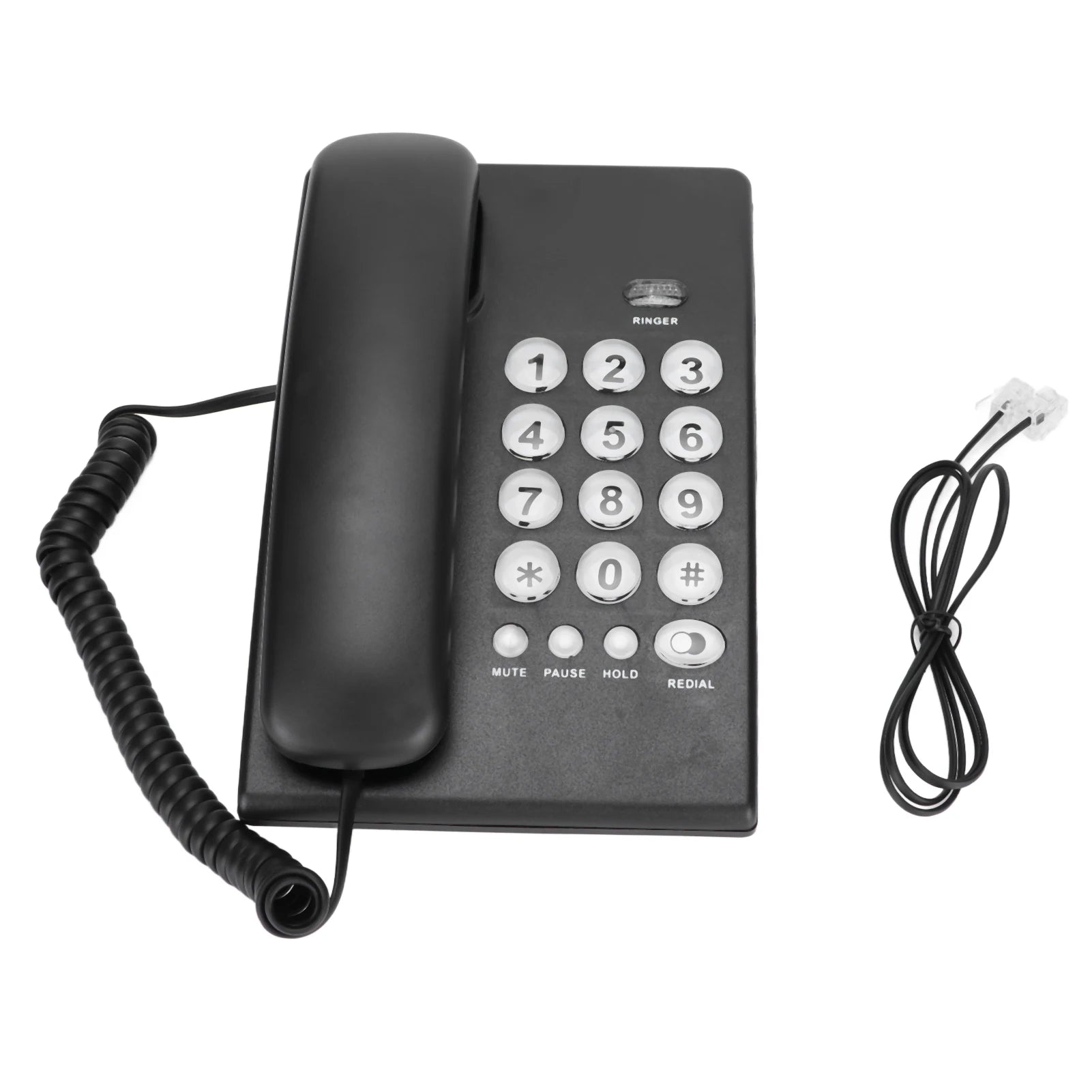 Wired Telephone KXT504 Desktop Wired Telephone with Large Multifunctional Keypad Suitable for Home and Hotel Use