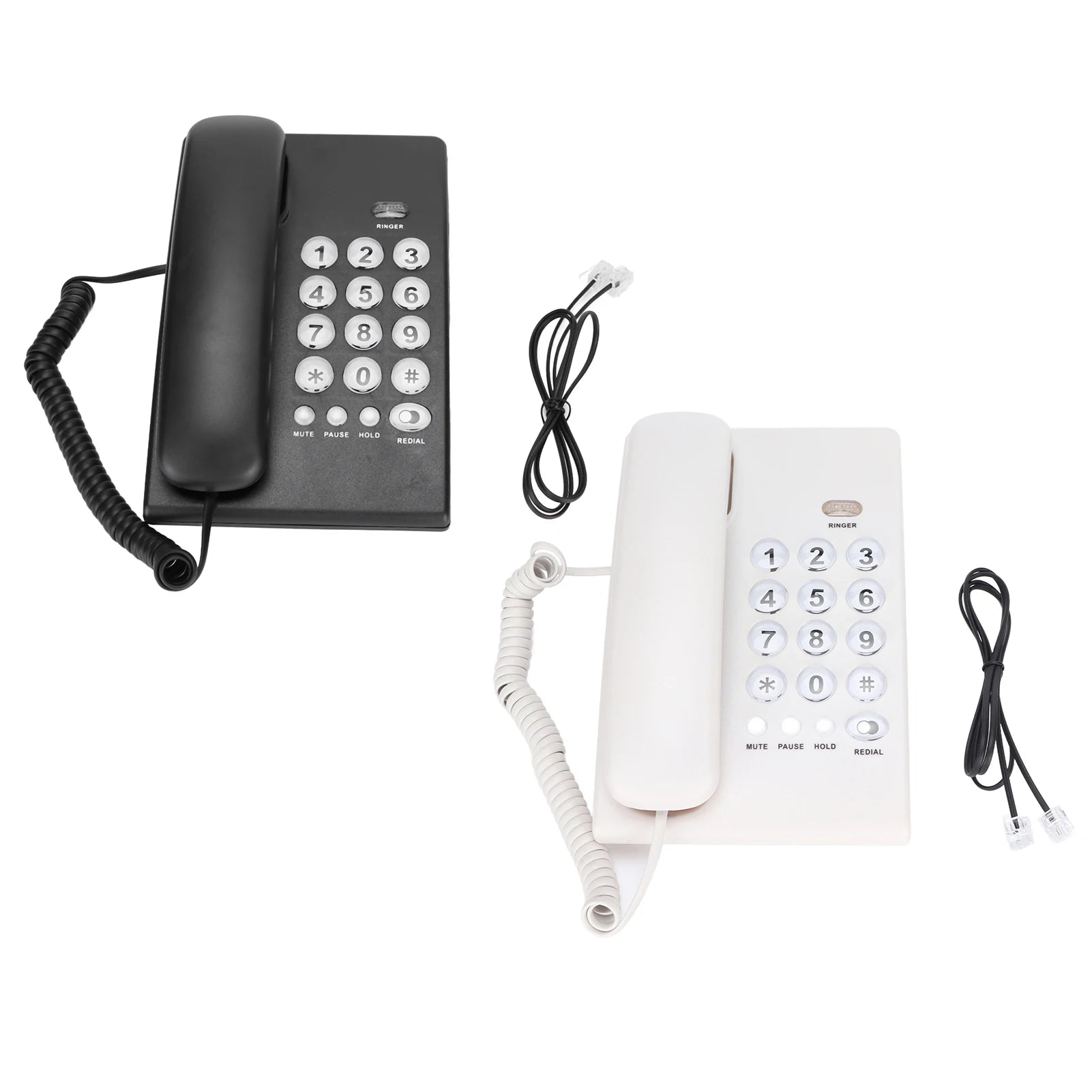 Wired Telephone KXT504 Desktop Wired Telephone with Large Multifunctional Keypad Suitable for Home and Hotel Use