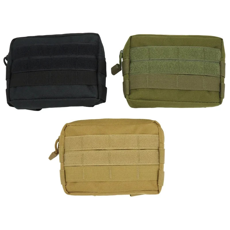 1/3PCS Molle Utility EDC Waist Bag Tactical Pouch,Sports Fanny Bag,Belt Pouch Outdoor Sports Hunting Bag