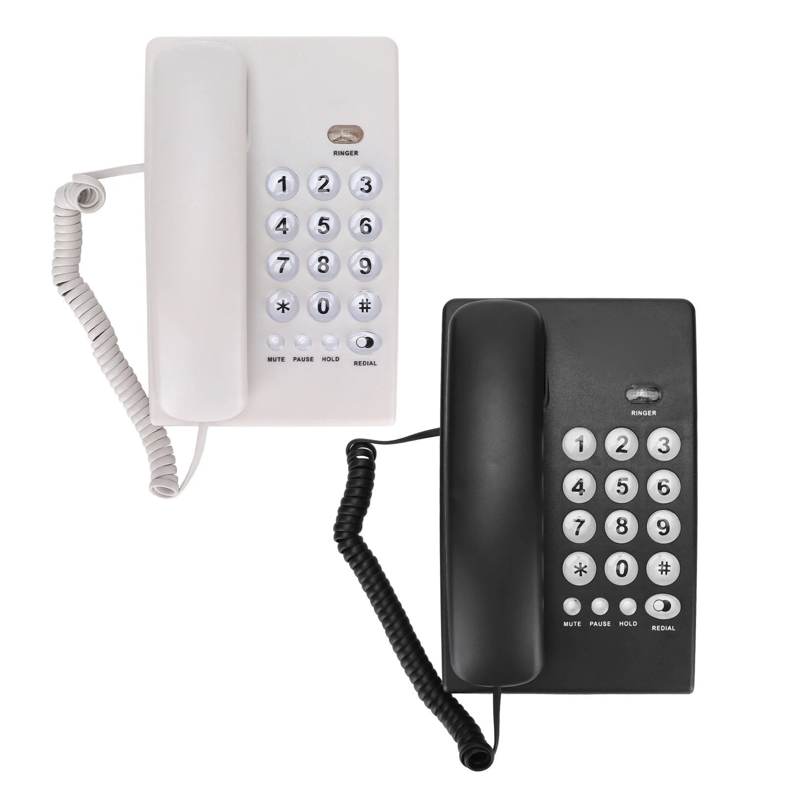 Wired Telephone KXT504 Desktop Wired Telephone with Large Multifunctional Keypad Suitable for Home and Hotel Use