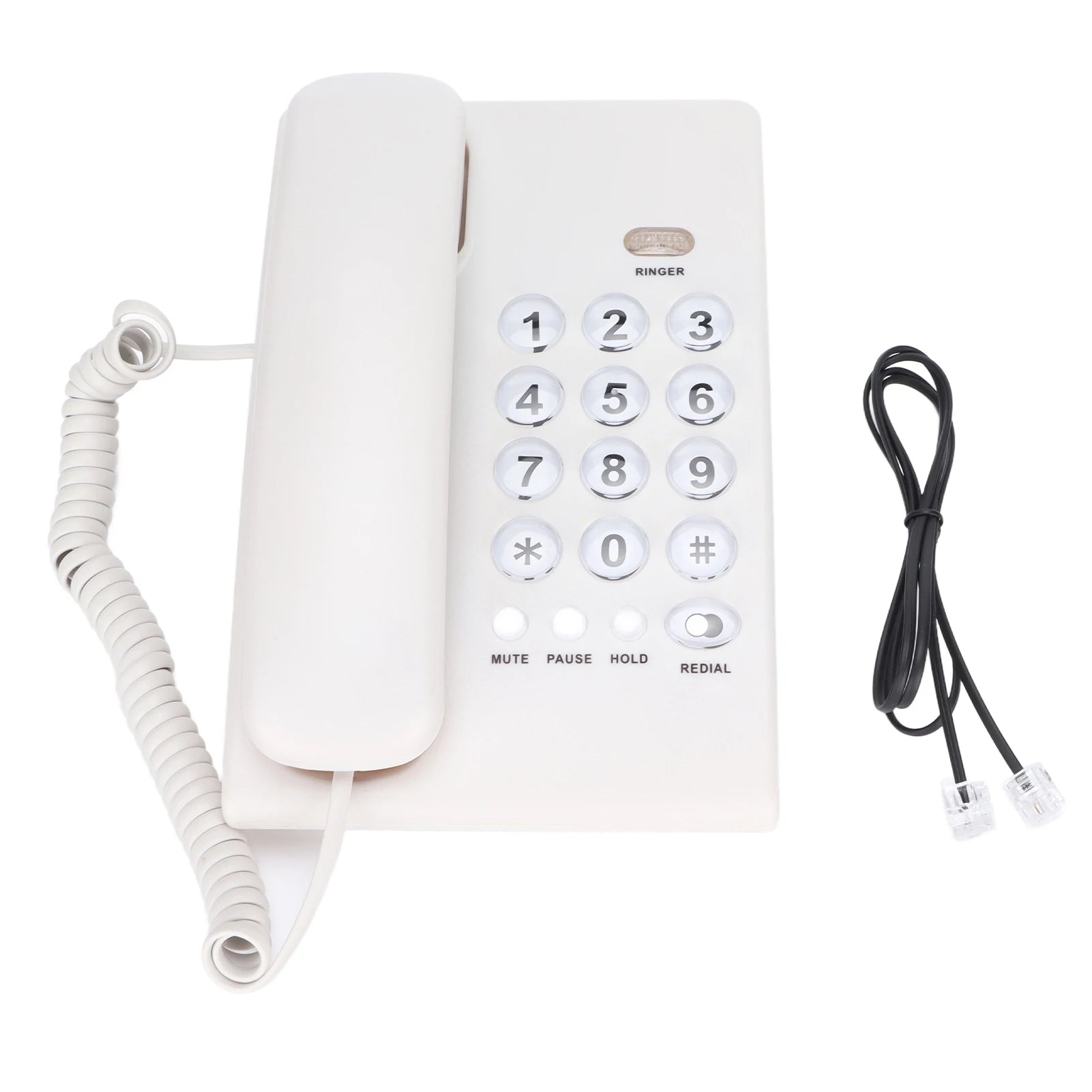 Wired Telephone KXT504 Desktop Wired Telephone with Large Multifunctional Keypad Suitable for Home and Hotel Use